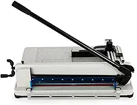Guilhotina papel A3 semi industrial 400 folhas 17 polegadas GT825 - Lorben