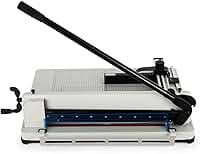 Guilhotina papel A3 semi industrial 400 folhas 17 polegadas GT825 - Lorben