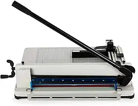 Guilhotina papel A3 semi industrial 400 folhas 17 polegadas GT825 - Lorben