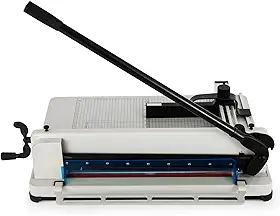 Guilhotina papel A3 semi industrial 400 folhas 17 polegadas GT825 - Lorben