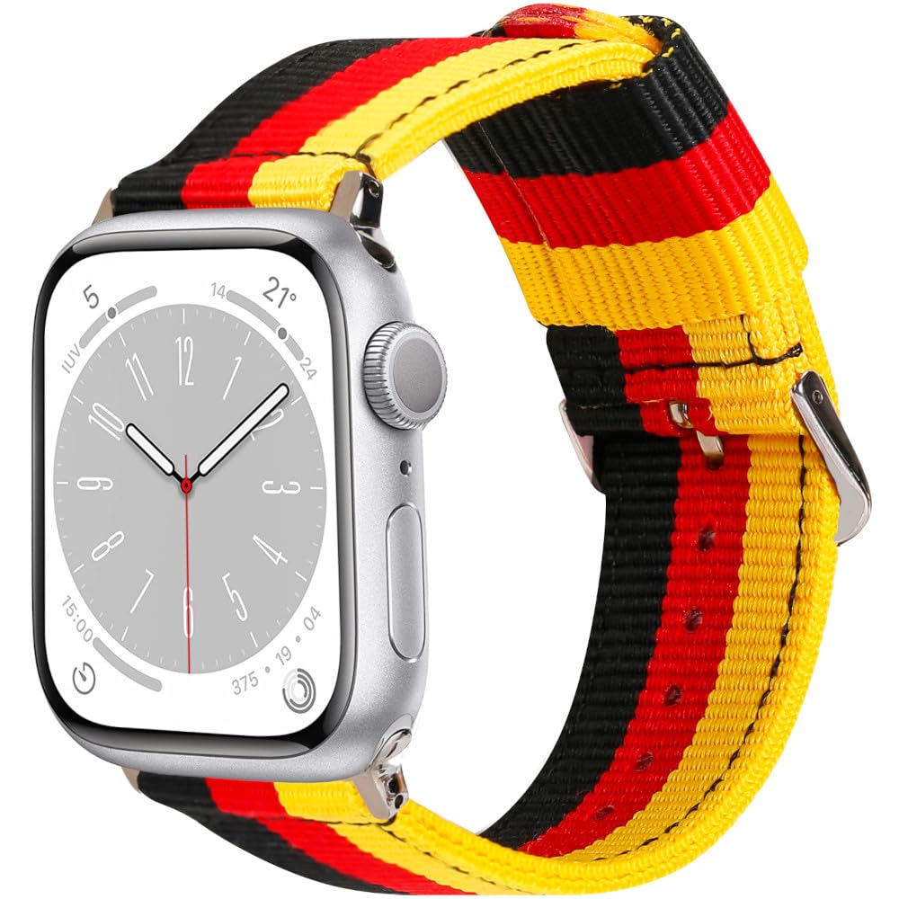 ESTUYOYA Germany Strap compatible with Apple Watch 41mm 40mm 38mm, (42mm-Serie 10)