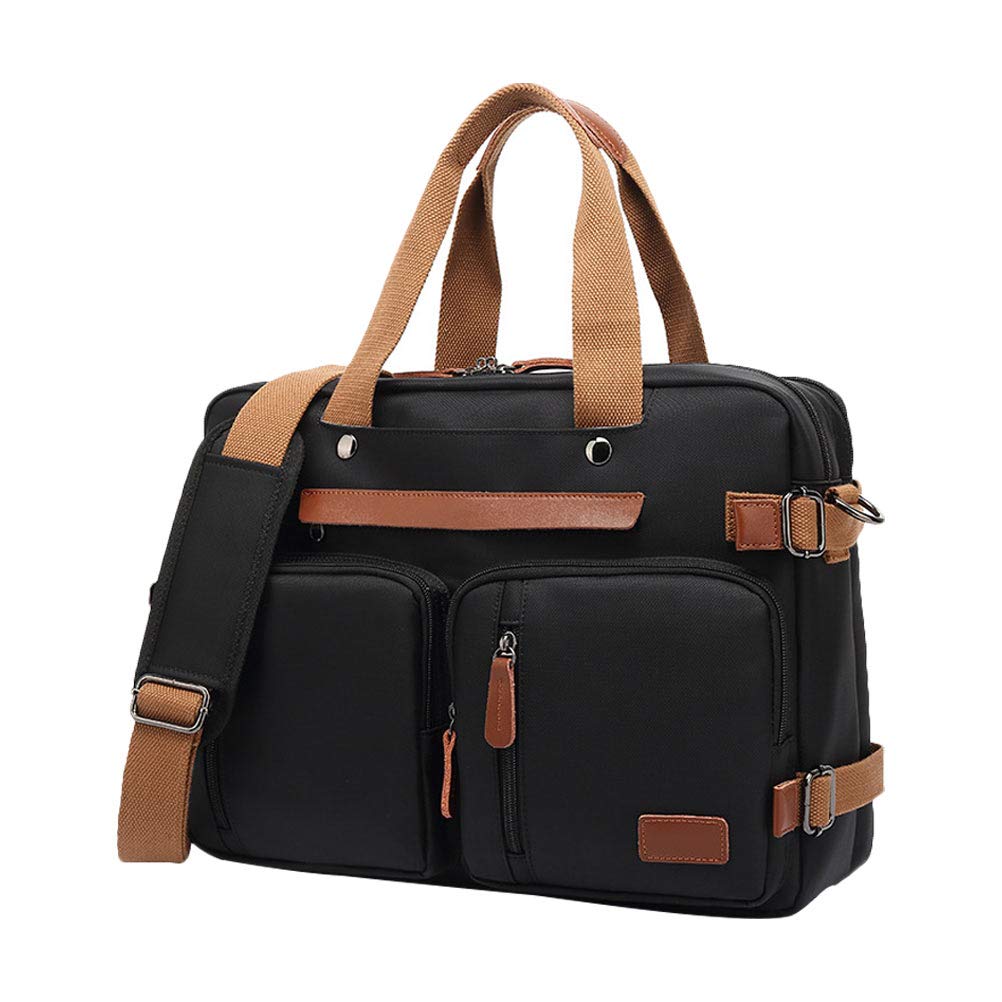Sac à dos imperméable en nylon HOMSFOU pour ordinateur portable à compartiments