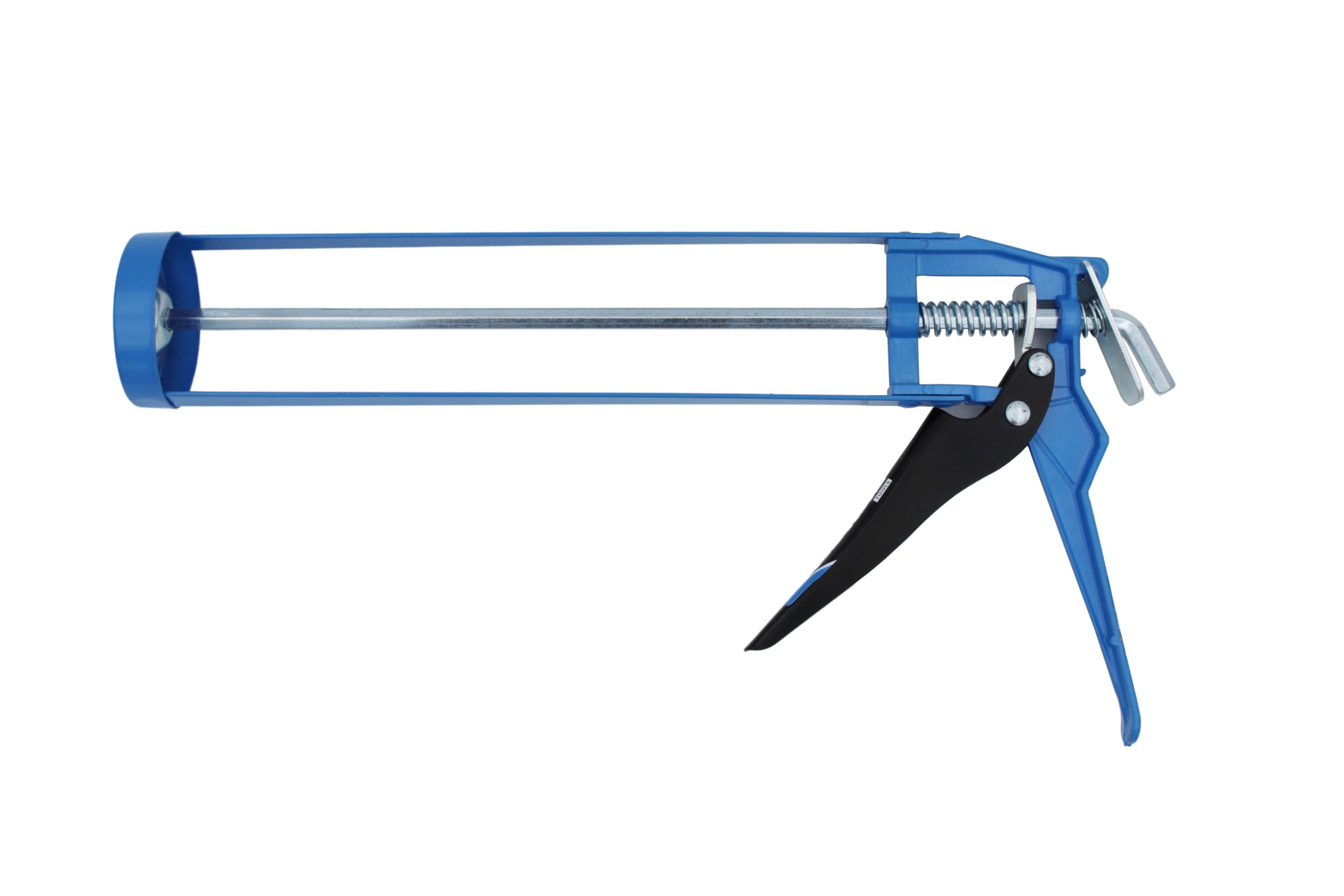 ADRAL 9-Inch Skeleton Frame Silicone Sealant Gun | Heavy-Duty Hex Rod | Lightweight Aluminium Handle | Steel Frame | Solid Riveted Ends | Comfortable Grip | Smooth Plunge Action-image-3