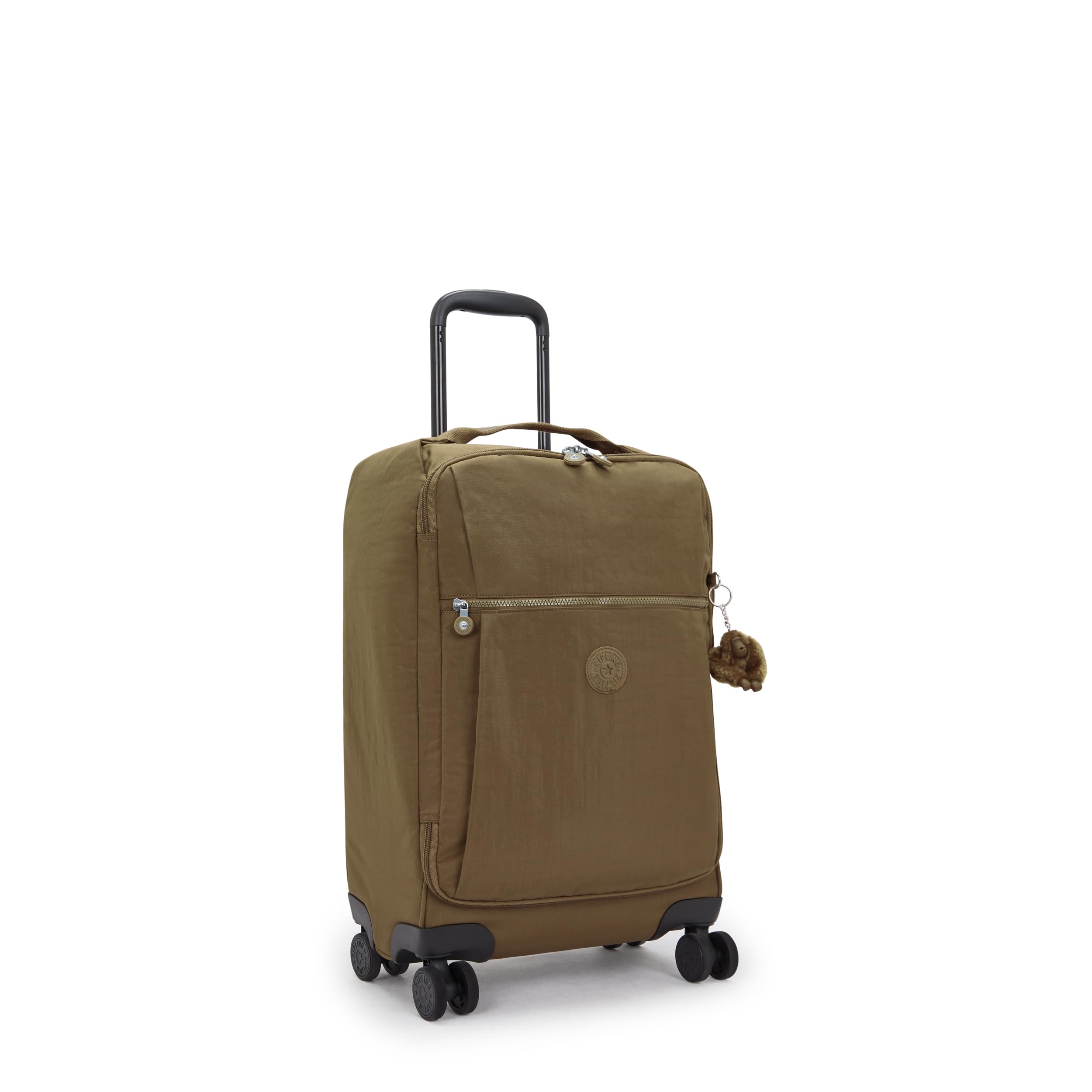 Kipling Darcey UP S Bolsa de Viaje pequeña con Ruedas, Carry On, Smooth Khaki (Khaki)