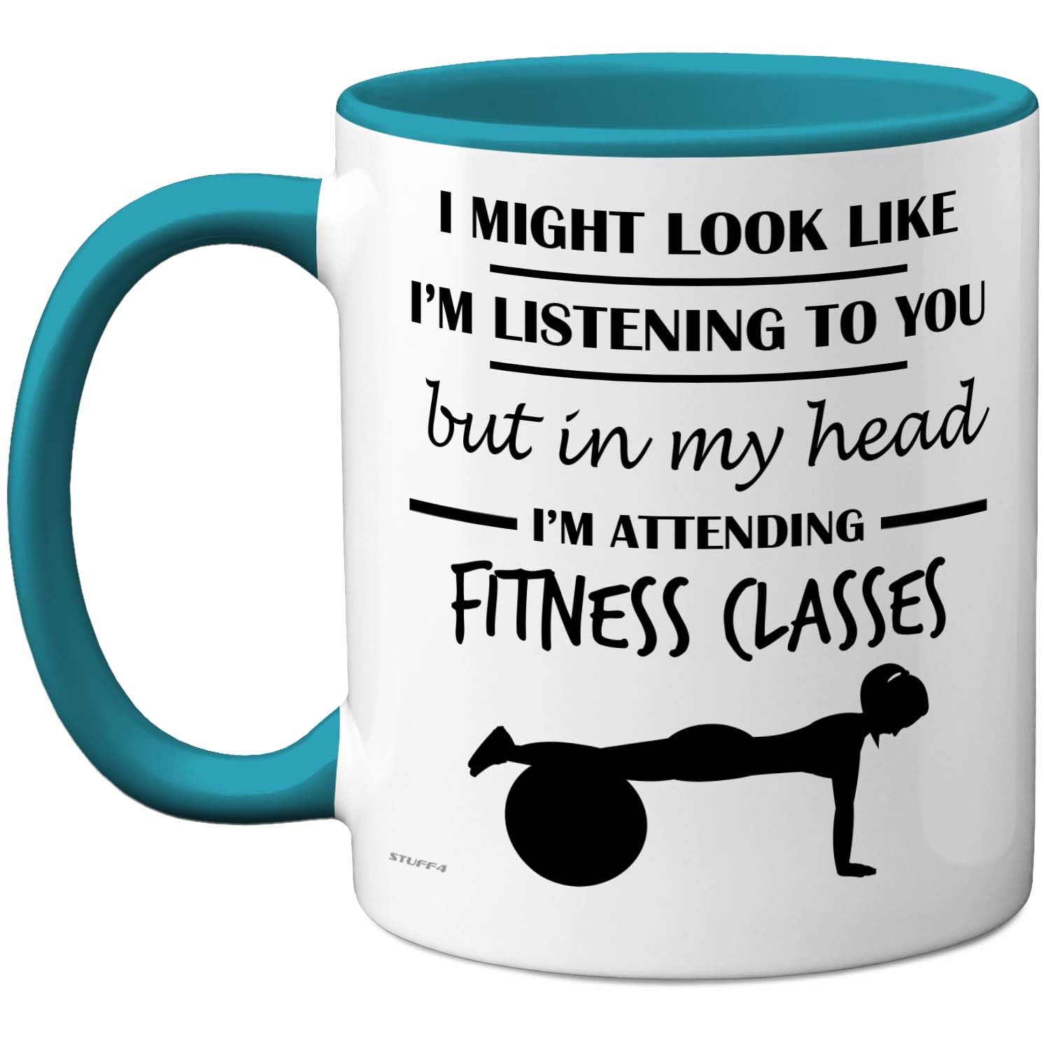 Stuff4 Fitness Class, in My Head Mug