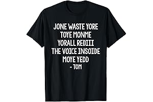 Jone Waste Yore Toye Monme Funny Pop Miss You Punk Lyrics T-Shirt