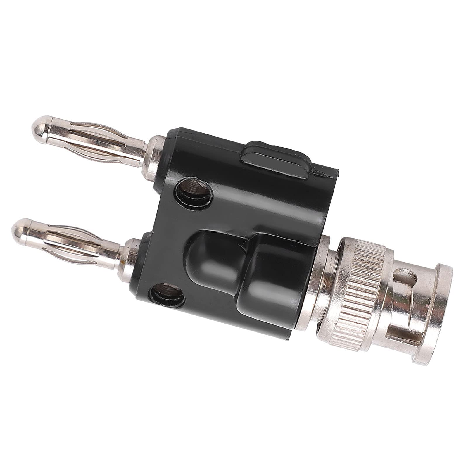 BNC Auf Dual-Bananenstecker Adapter Set – 1x Stecker & 1x Buchse, HF-Koaxialadapter Für Messgeräte