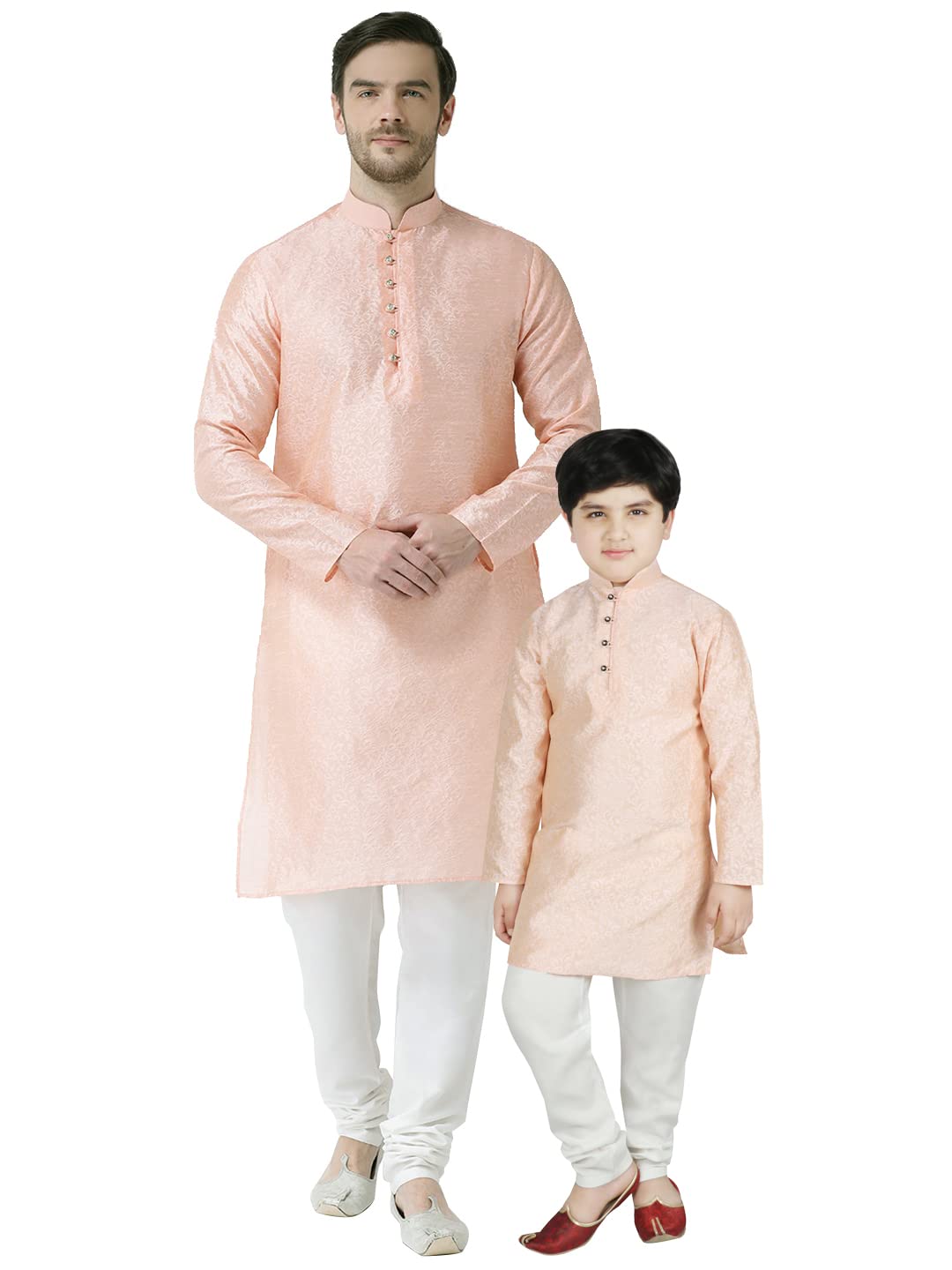 sg leman & SG YUVRAJ Brocade Kurta Pajama Set-picture-10