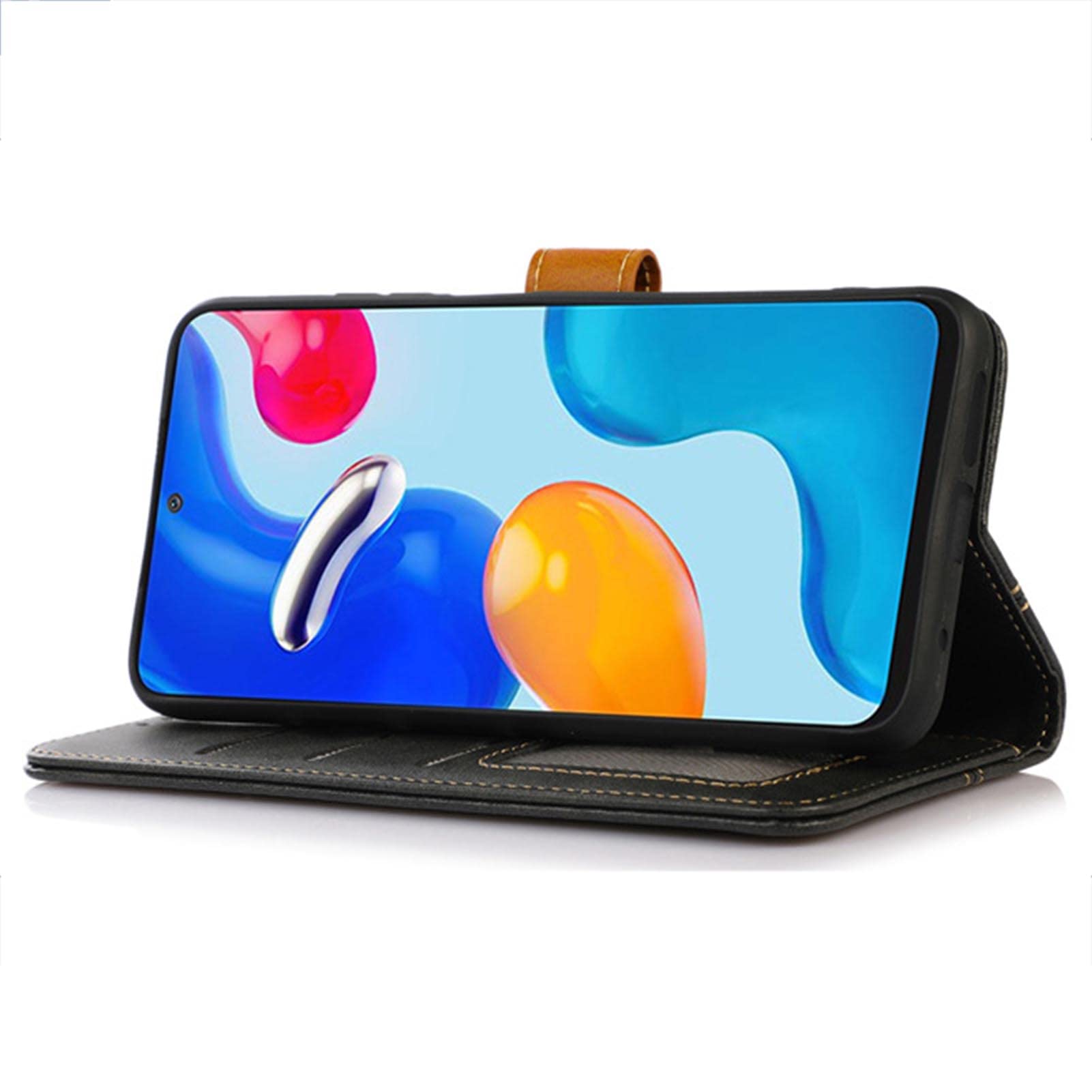 LTL Cover per Sony Xperia 1 IV, Flip Caso in PU Pelle Premium Portafoglio Custodia con Kickstand Slot per Schede Chiusura Magnetica TPU Protezione Case,Blu