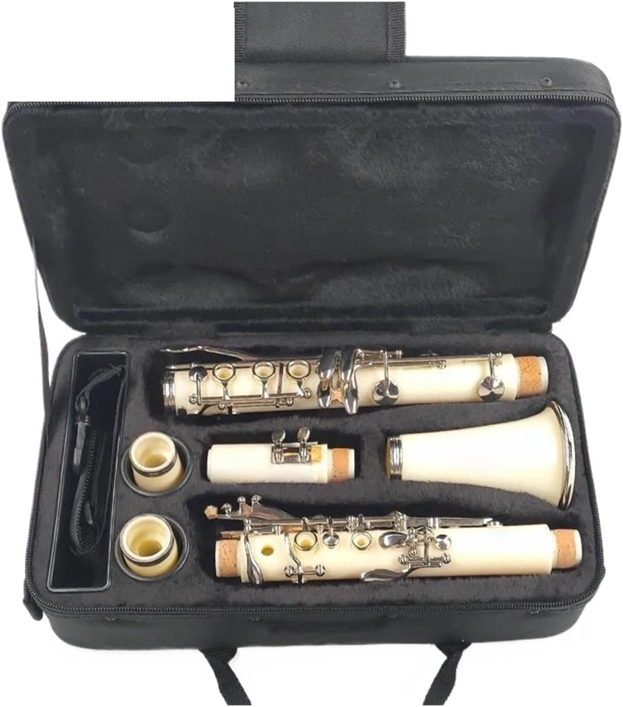 Bb Clarinet 17 Keys ABS Solid Material(8)