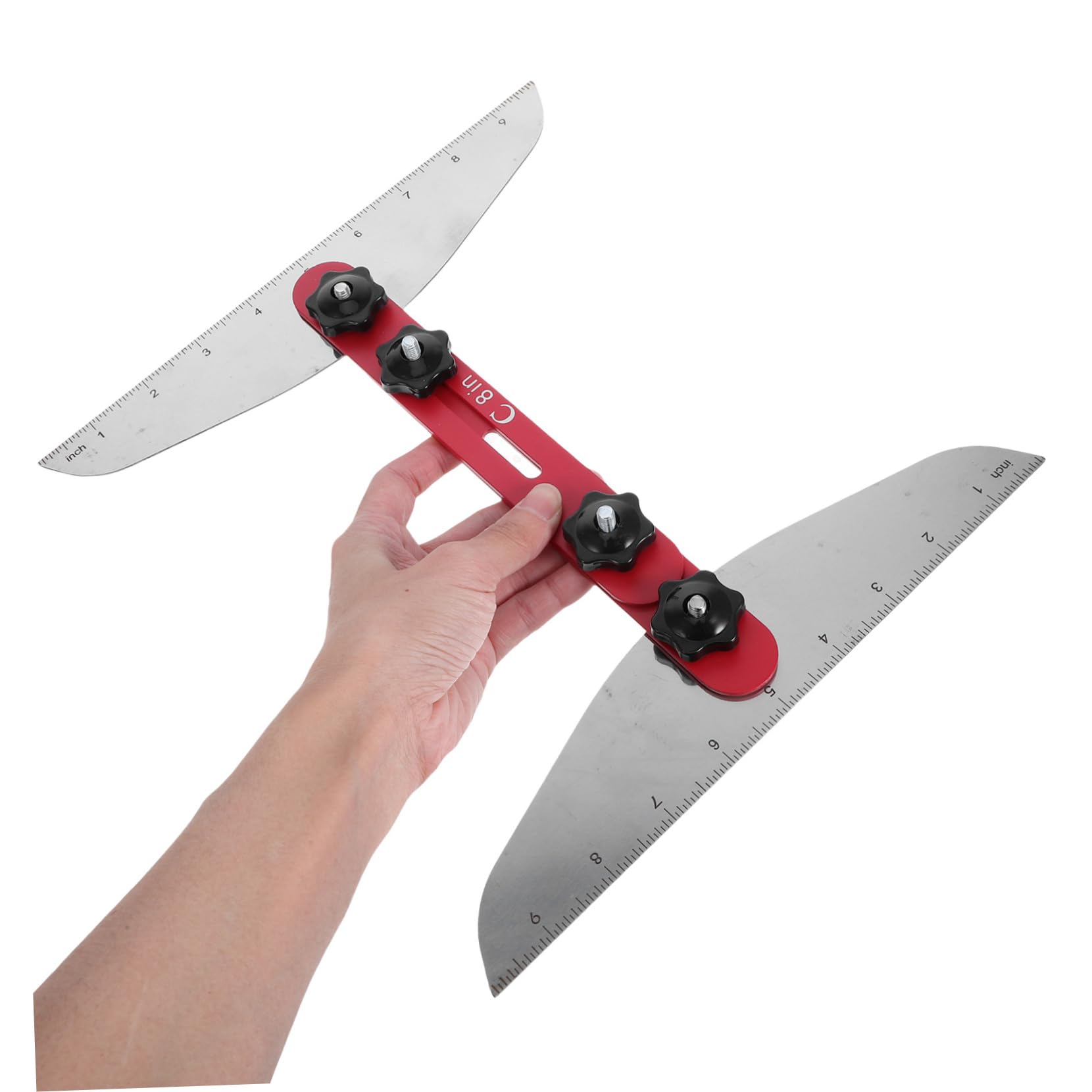 Artibetter 1set Strumento Di Misurazione Per Gradini Metallo e Portatile Per Progetti Di Falegnameria e Ristrutturazione Di Scale Strumenti Di Misura Per Battistrada e Contragradini