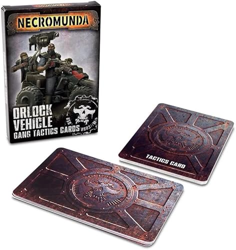 Necromunda Orlock - Tarjetas tácticas para bandas de vehículos