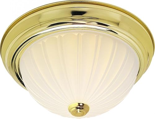 Miniatura 1 de Nuvo Lighting SF76126 - Montaje empotrado con dos luces, latón pulido