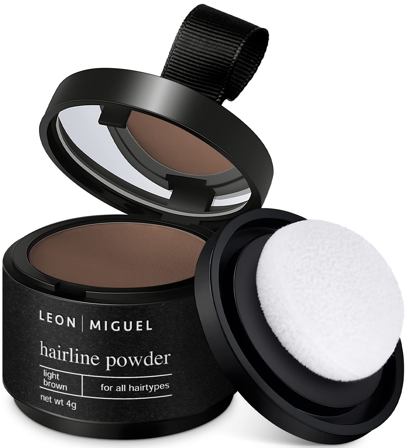 LEON MIGUEL Hair Line Powder, Unisex Hair Repair Make Up, Hair Shadow Make Up
