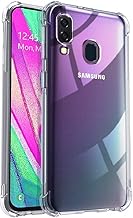 REY Cover in Gel TPU Anti-Shock per Samsung Galaxy A40, Morbido Silicone Custodie Protettivo Case, Anti-Scratch, Protettiva Sottile Back Cover