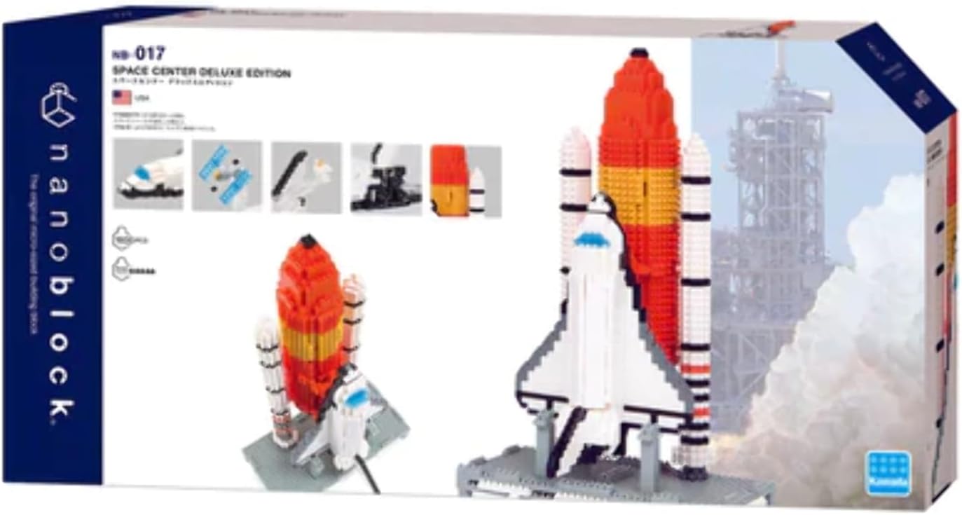 nanoblock - Space - Space Center DX, Advanced Hobby Series Building Kit