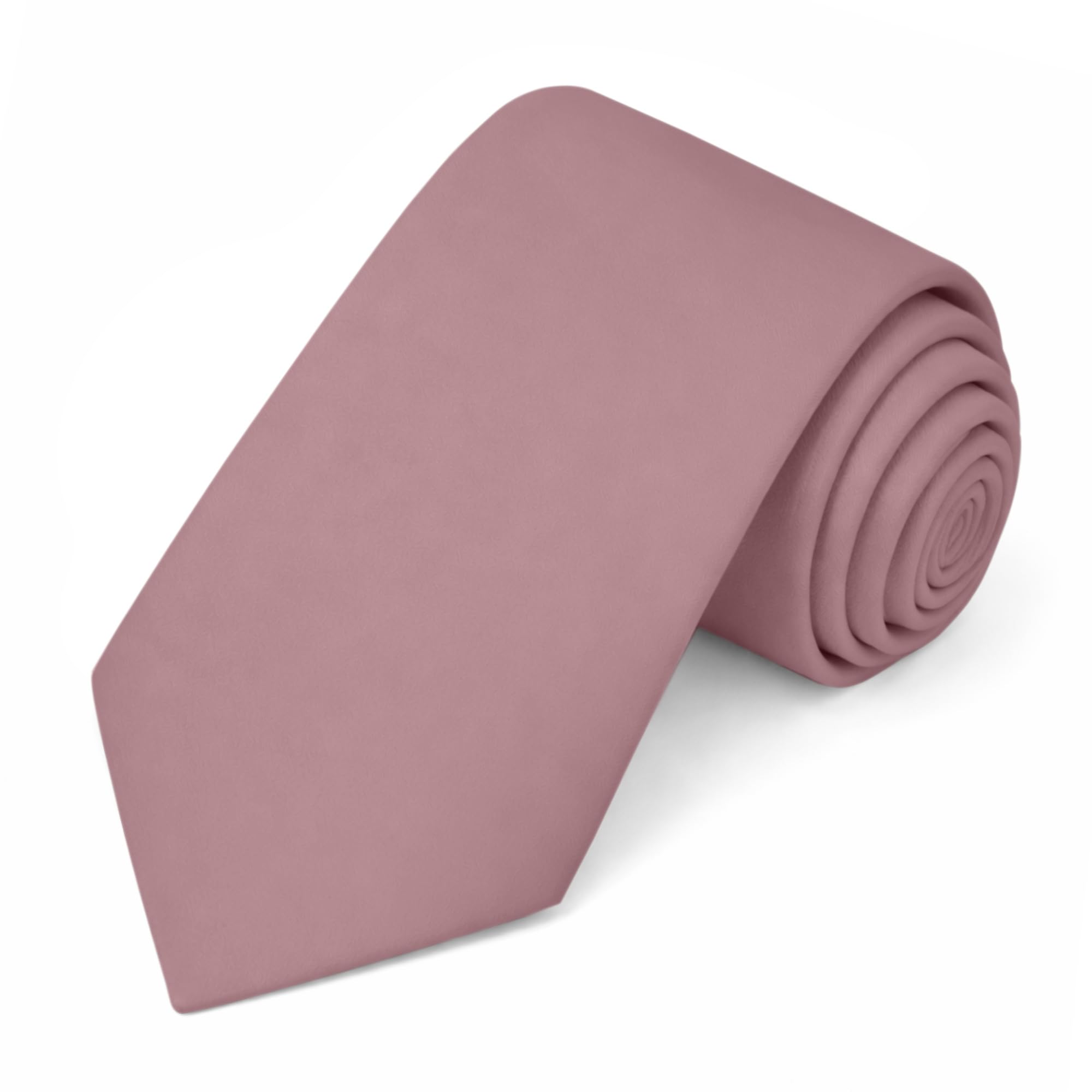 Jacob Alexander Solid Color Mens Tie - Soft-lined Necktie - Timeless Formal Look for Weddings and Business - (Regular Size)