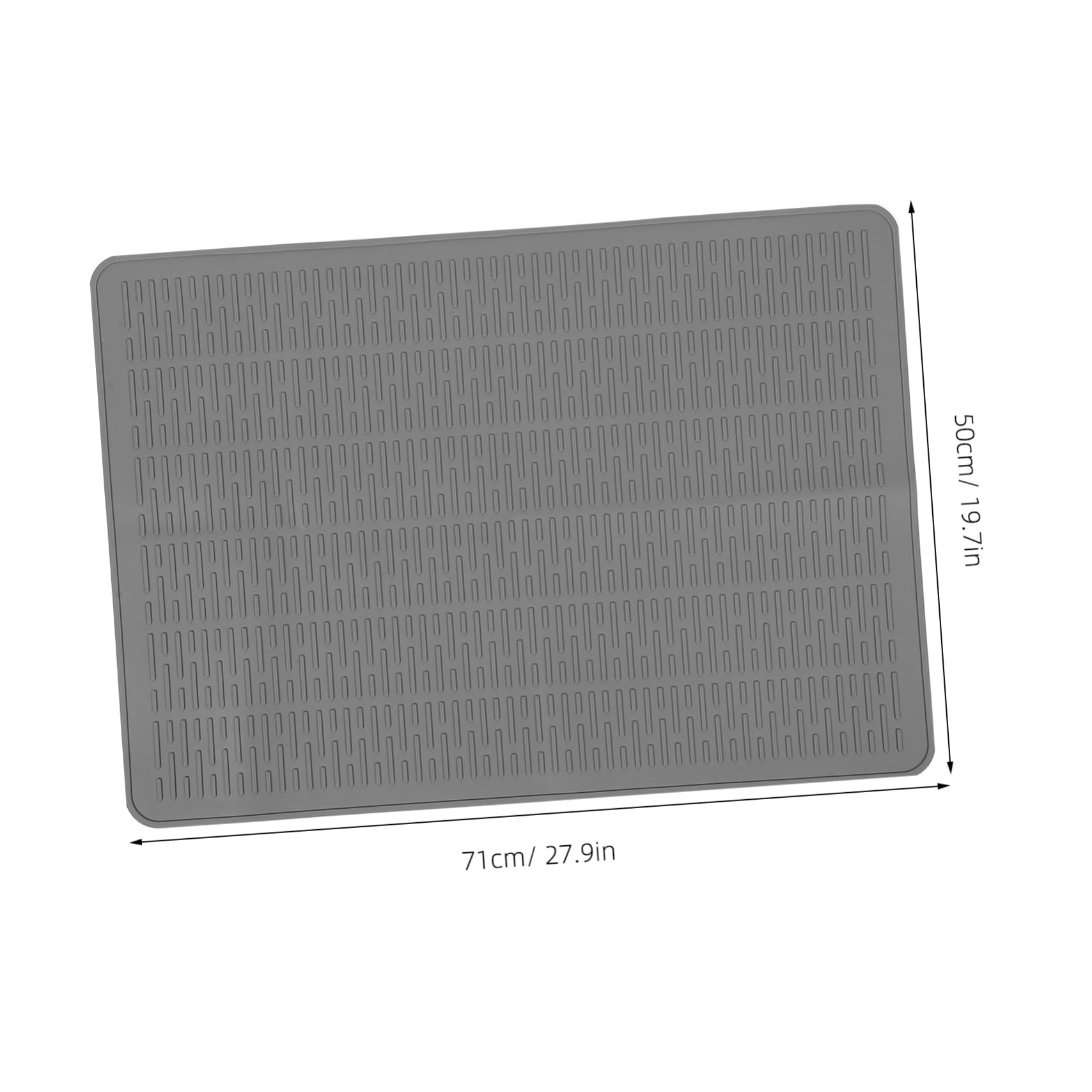 Silikon Kochfeldschutzmatte für Induktionskochfelder 20x28 Zoll | Rutschfest und Leicht zu Reinigen, Temperaturisolierung, Wiederverwendbar und Platzsparend Verstaubar