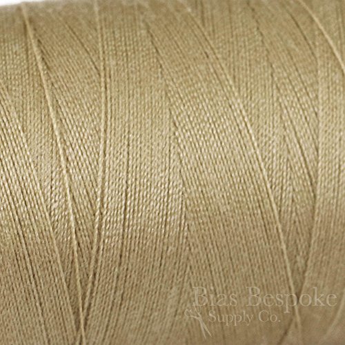 Hilo para coser Ester 80 100% poliéster 1094 yardas color tan miniatura 1