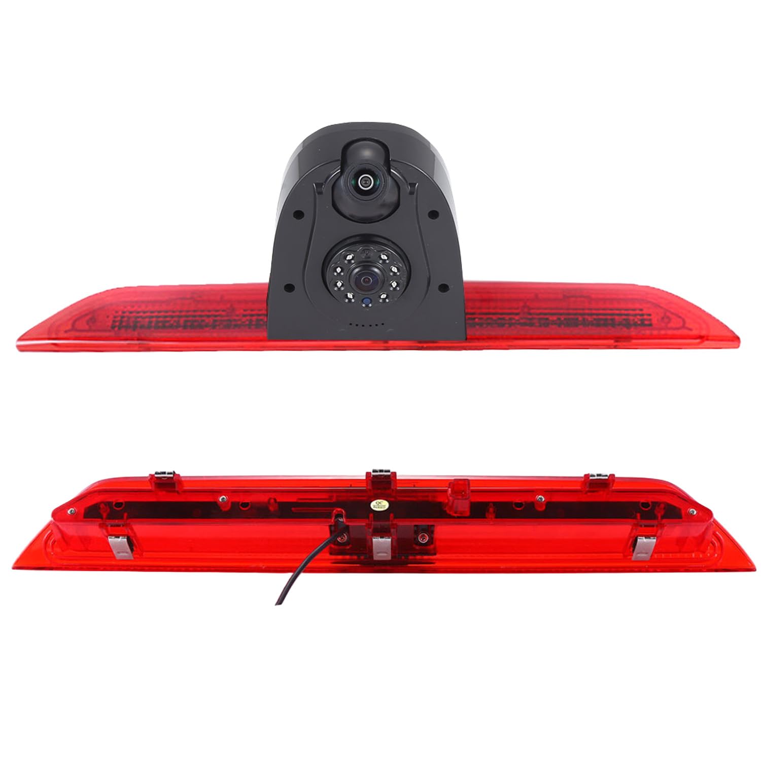 Super HD Third światło hamowania Brake Light soczewki podwójna kamera cofania pasuje do Ford Transit 3 Van Transporter 2014-2015, wodoszczelna