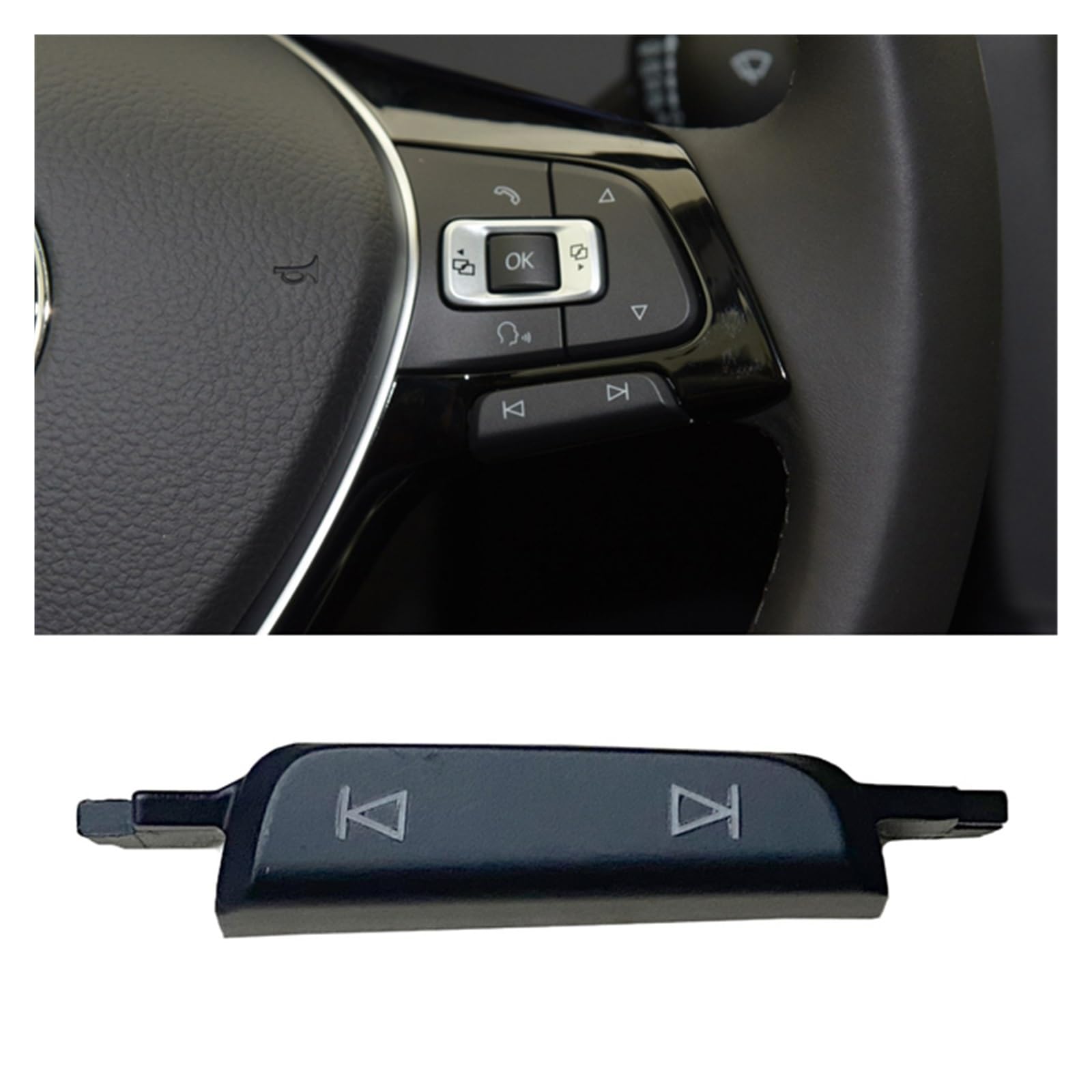 Qiong Store 1 Piece Steering Wheel Multifunction Switch Button 