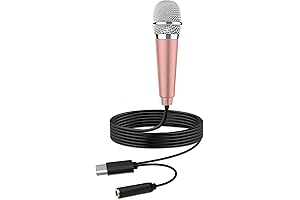 Subtle USB-C Mini Microphone: Enhance Your iPhone 15 Recordings