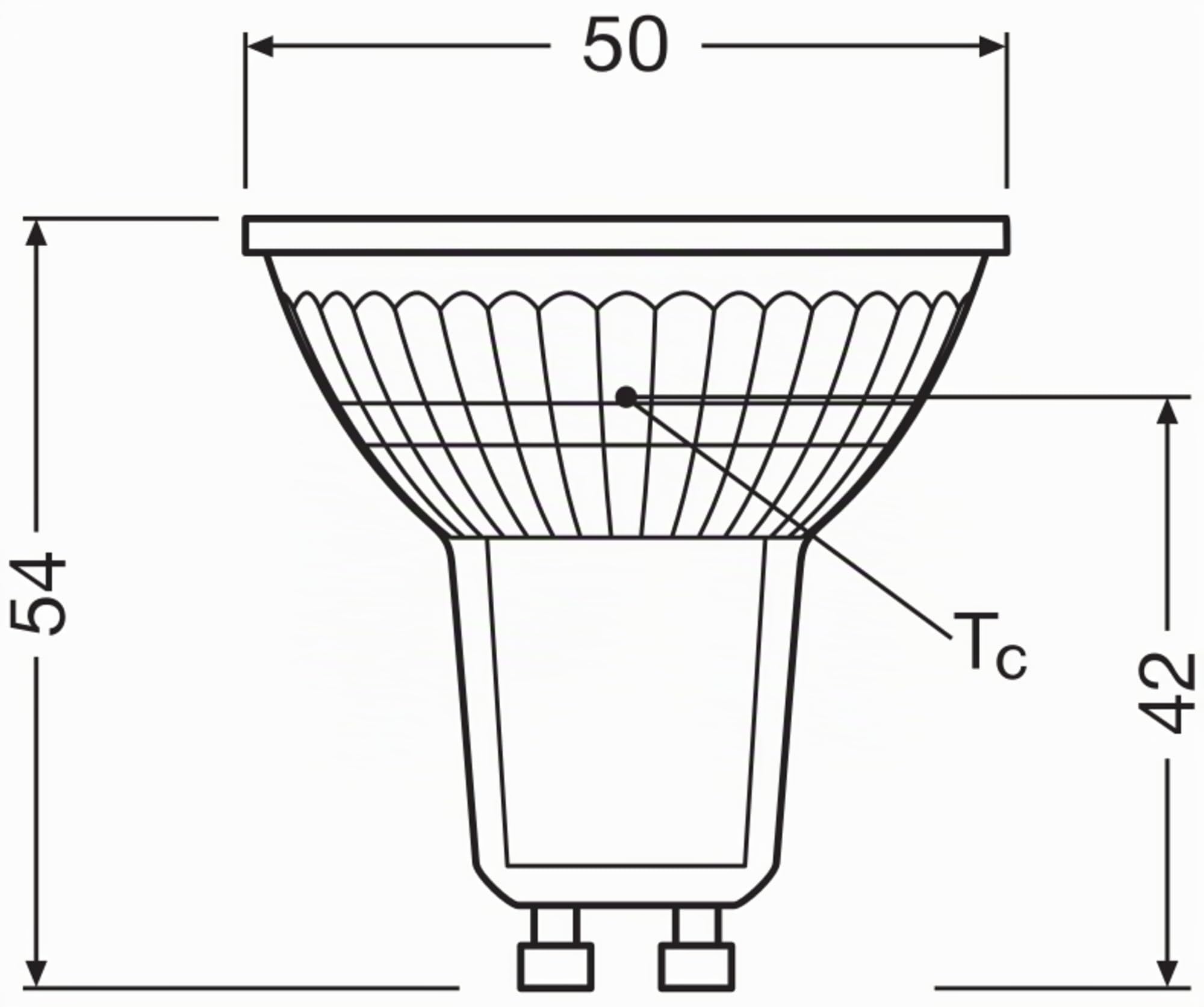 OSRAM LED Star VALUE PAR16, paquete de 60 bombillas, reemplaza bombillas