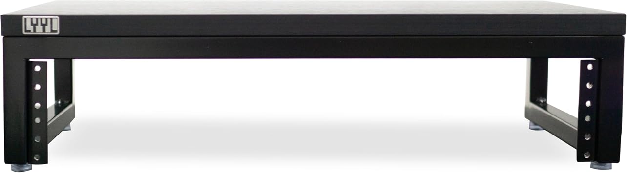 Desktop Rack Stand 2U, Rack for Audio Equipment and Stand for Speaker or Display