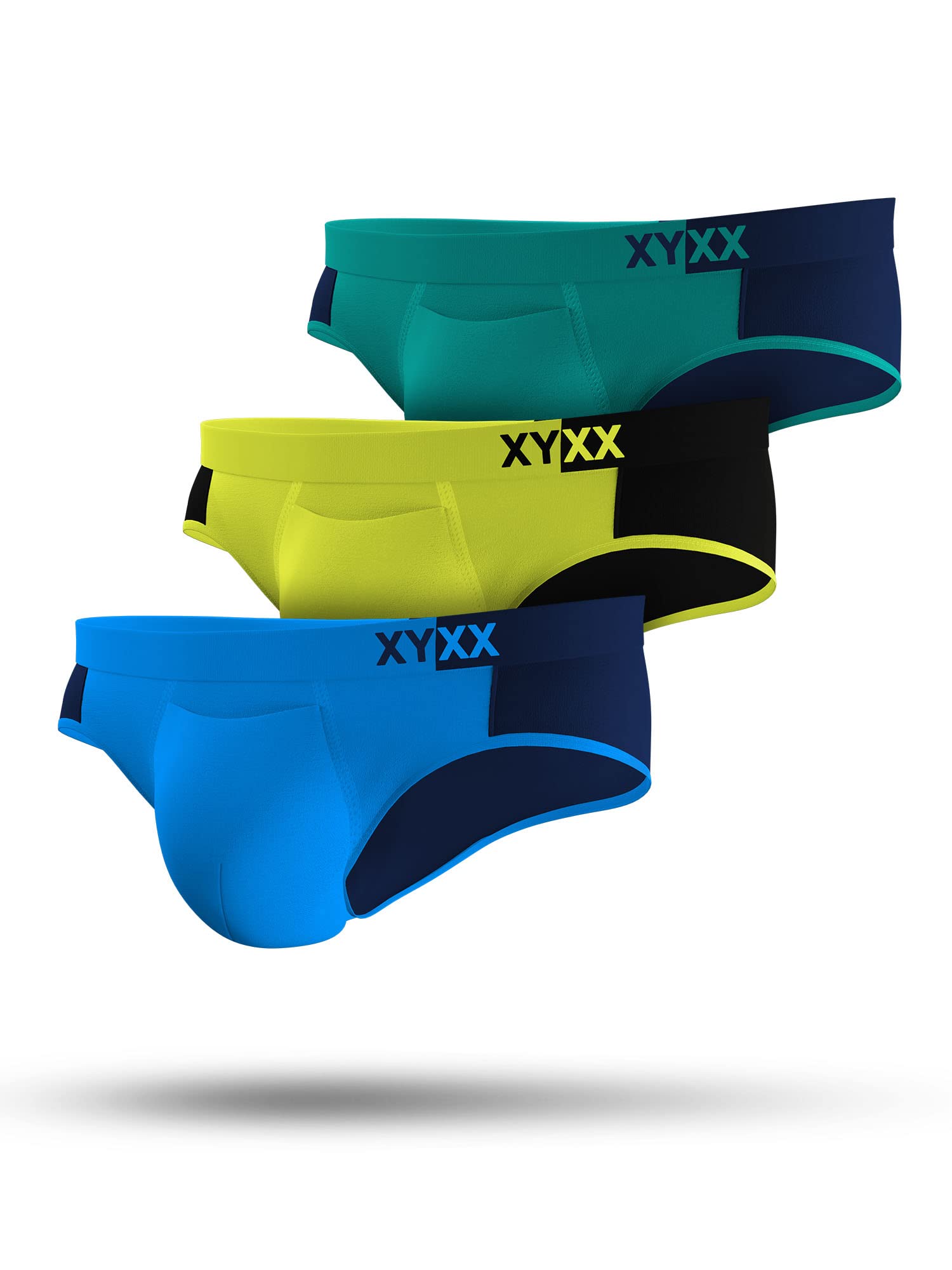 XYXXMen's Modal Relaxed Solid Briefs