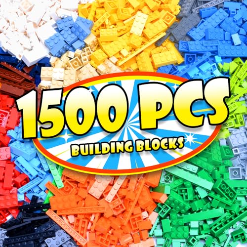 Catálogo para Comprar On-line Piezas los más solicitados. 50 Lekebaby Classic Caja de Bricks Juegos de Construcción para Niños Building Bricks Kits, 1500 Piezas
