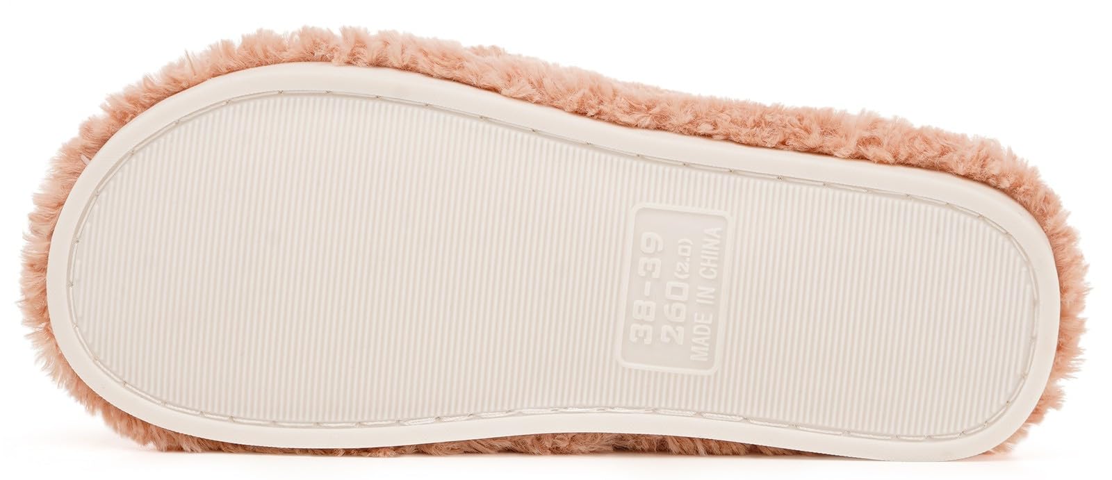 Dokela Pantoufles Femme Mousse à Mémoire Chaussons Peluche Chaud Bandes Croisées Bout Ouvert Chaussures Antidérapantes Slippers