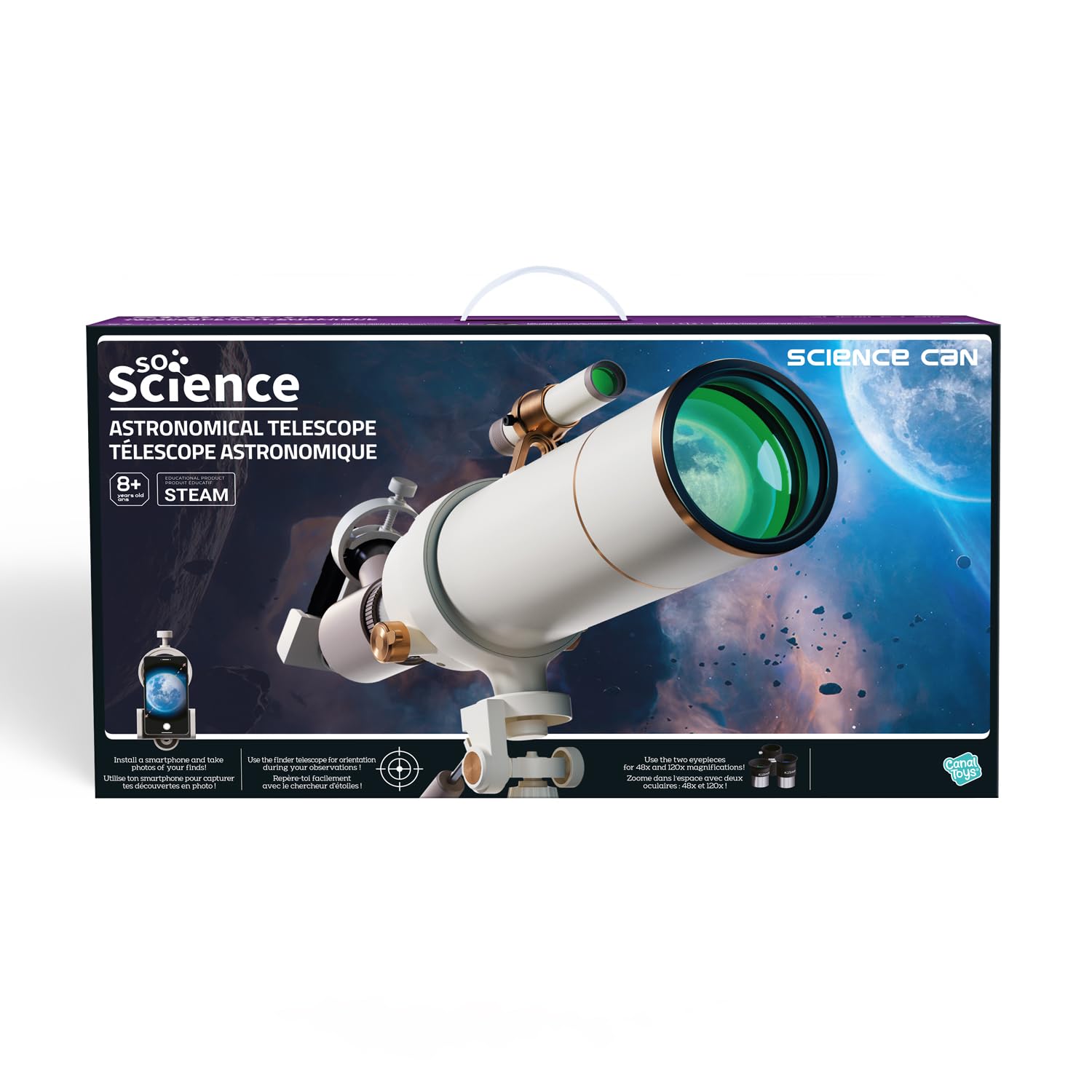 Canal Toys - So Science - Telescopio Astronomico - COS002