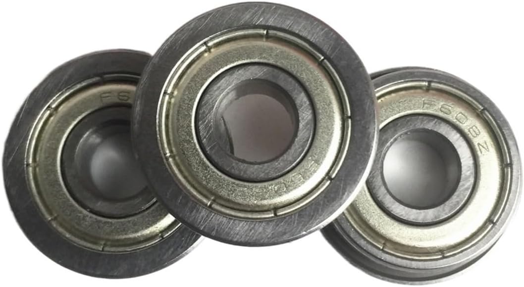 10 pieces MF62ZZ flange bearings 2x6x2.5 mm ABEC-1 miniature flange MF62 Z ZZ ball bearings