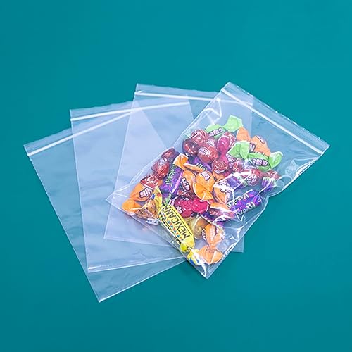 Miniatura 5 de 1000 bolsas de polietileno con cierre resellable de plástico transparente de 5 x 7 pulgadas, con cierre resellable para tarjetas y sobres, A2, A4,