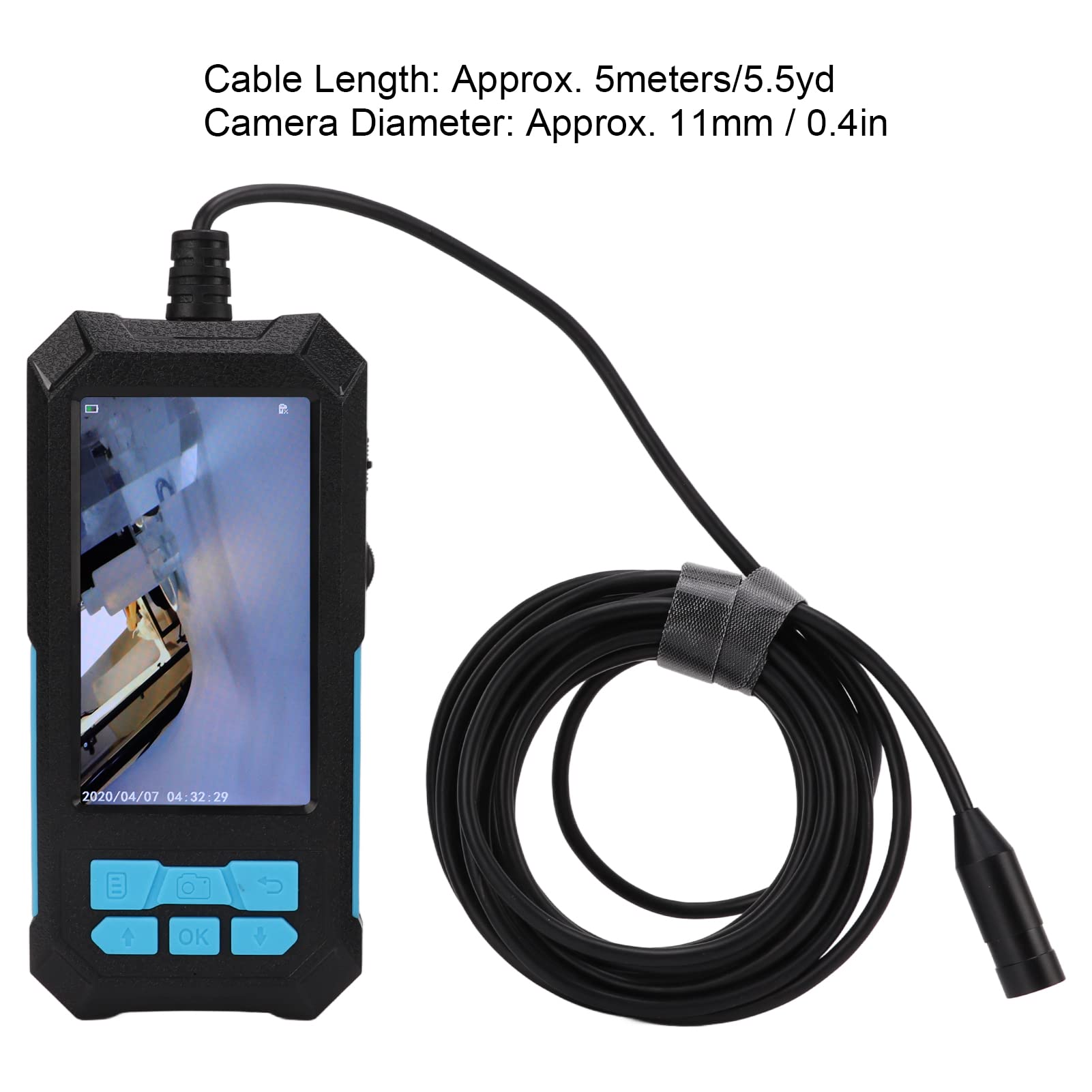 HD Snake Camera Endoskop Camera High Definition Auto Focus Wodoodporna kamera inspekcyjna wideo z 4,5-calowym ekranem