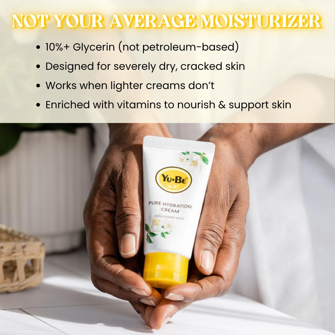 Amazon.com : Yu-Be Yuzu Pure Hydration Cream: Body & Hand Lotion