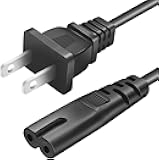 3 FT AC Power Cord fit for Universal 2 Prong Power Cable（See Details for More Compatible Device Models）