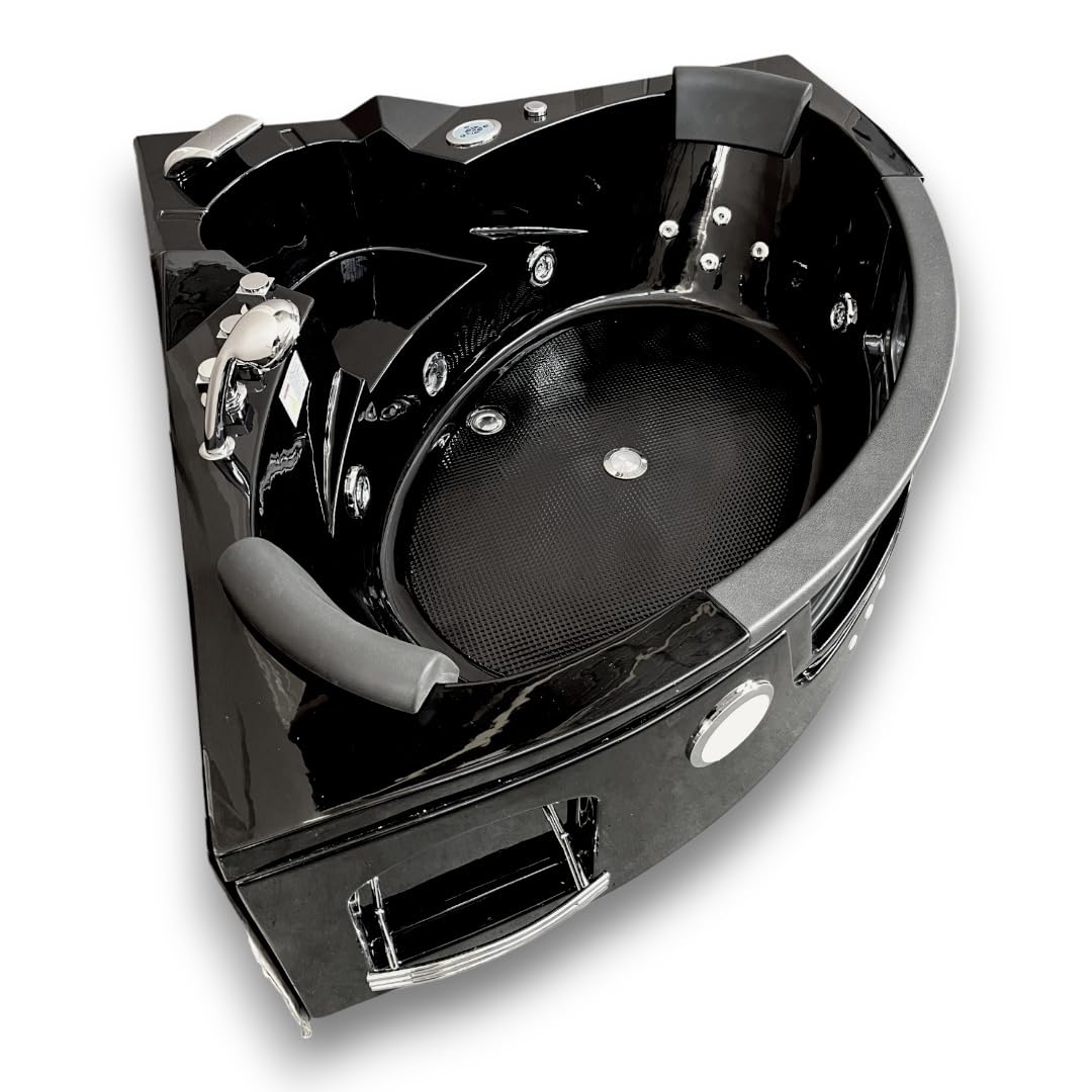 VASCA BAGNO IDROMASSAGGIO CROMOTERAPIA 2 PERSONE NUOVA Mod. MAJESTIC - BATH TUB