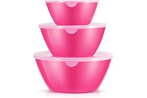 Purple Mixing Bowls for Kitchen Prep