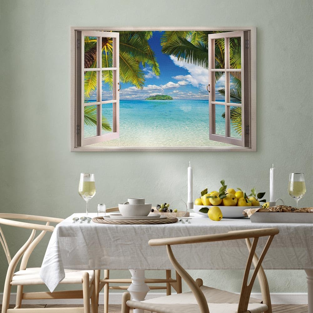 Quadro Moderno Su Tela 90x60 Cm - Stampe D'Arte Per Soggiorno - Decorazione Parete XXL - Foto 6