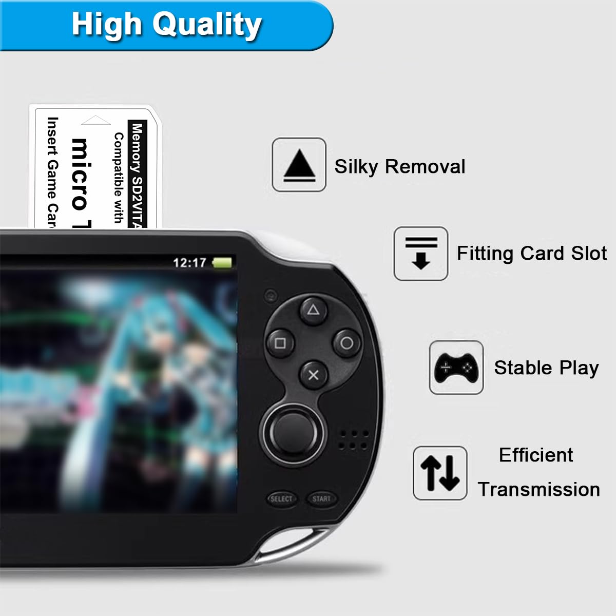 Amazon.co.jp: ZHUROUPU SD2Vitaゲーム6.0メモリーカードアダプター