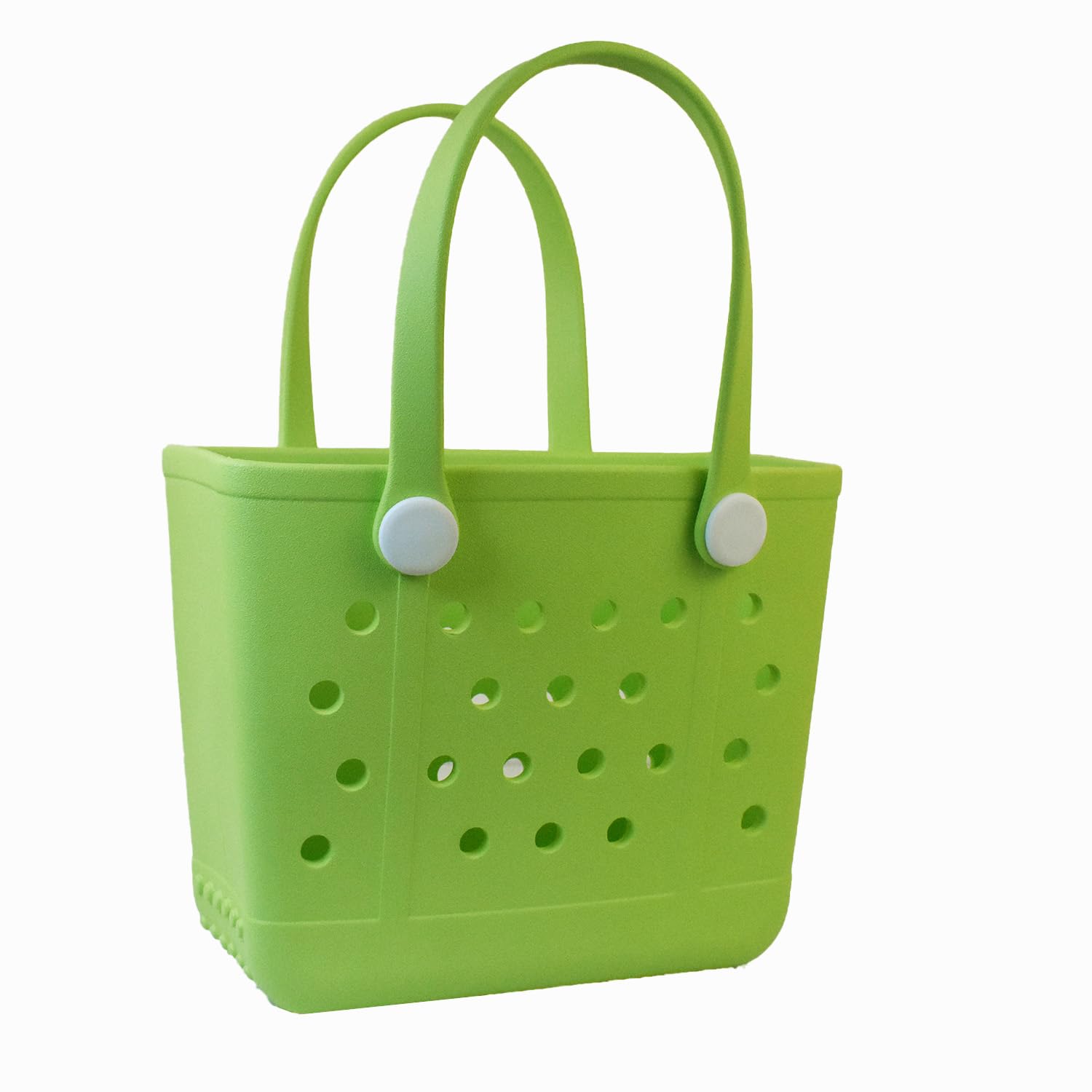 CLLTIV Rubber Beach Bag, Waterproof Travel Bags Washable Open Tote Bags for Beach（Small&Medium&Large& XL Beach Tote）