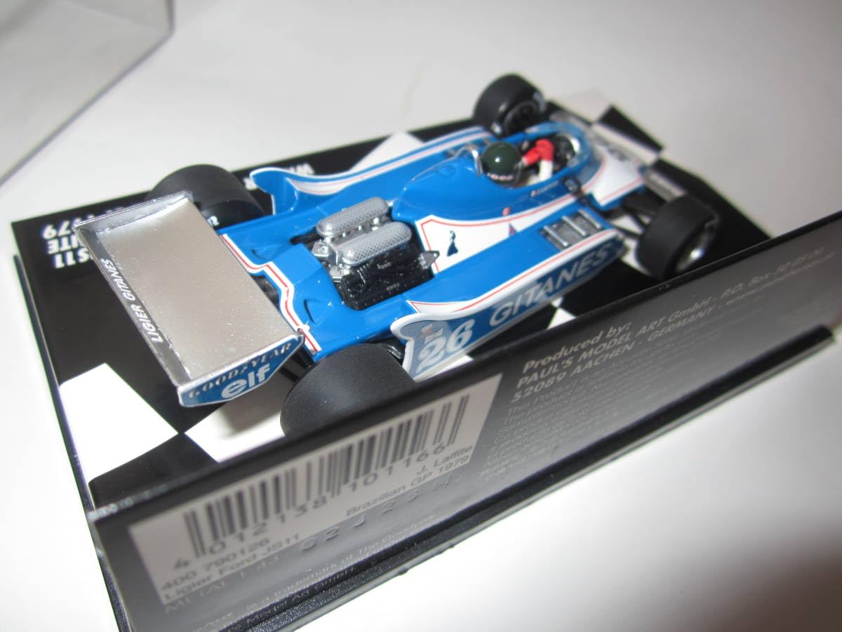 Amazon | PMA ミニチャンプス 1/43 リジェ JS11 ブラジルGP改造 1979年