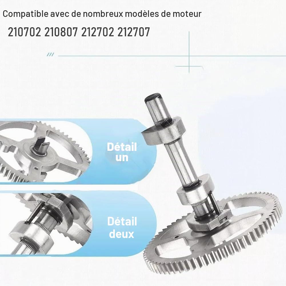 793880 Kit d'arbre à cames compatible avec les petits moteurs à 4 temps pour 282H00, 31E877, 331777, 210702, 210807, 31P700