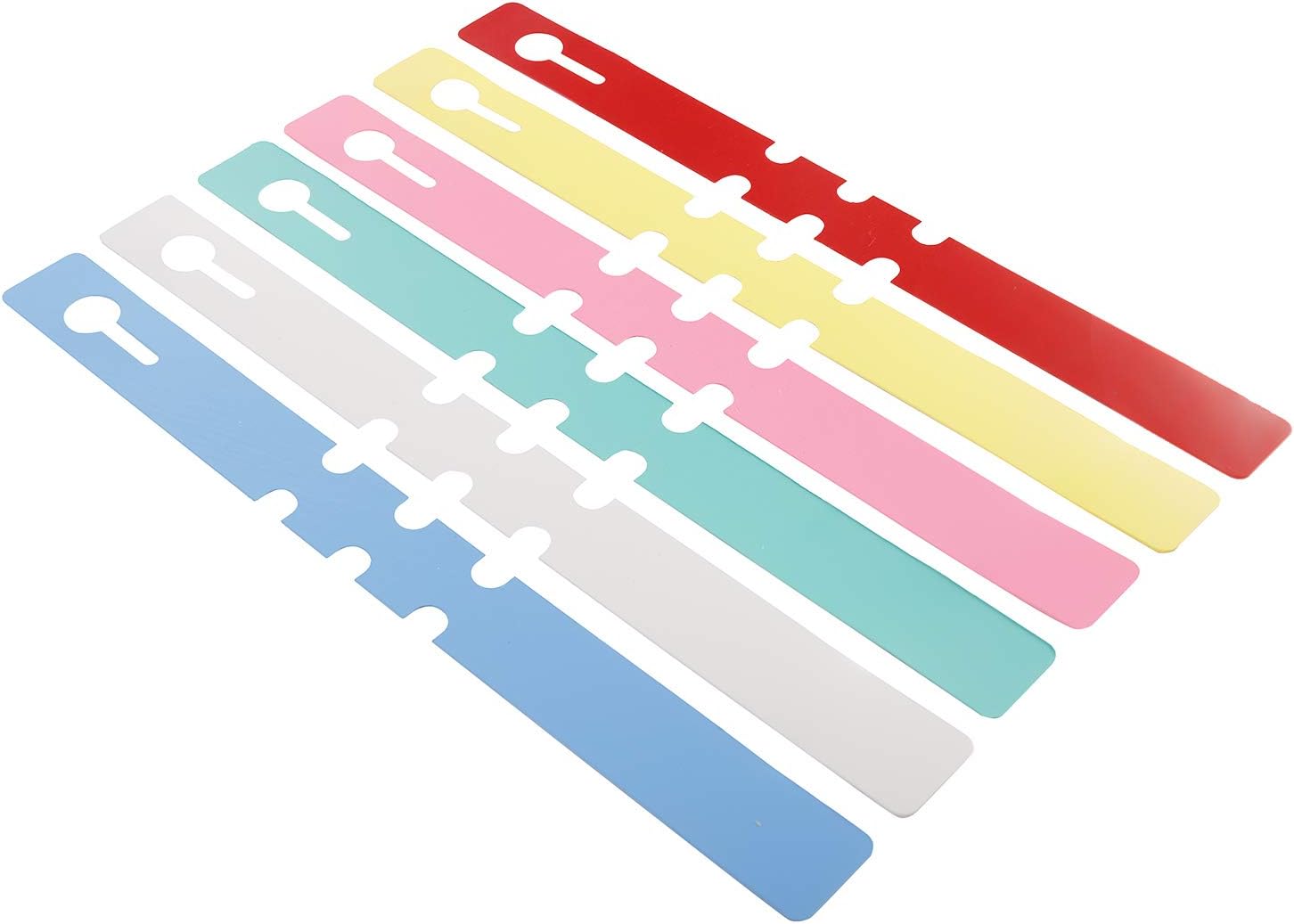 YaeCCC 600 Pcs Plant Labels, PVC Plant Tags for Garden Adjustable Waterproof Plant Tags 6 Colors - Image 6