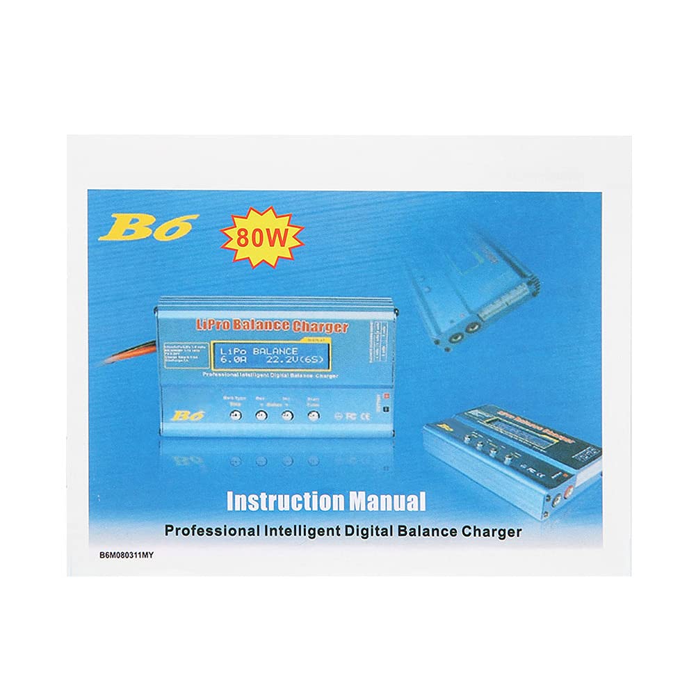 Rc Balance, Lipo Balance, Mini Balance Caricabatterie professionale Balance B6 80w Digital Lcd Balance Caricabatterie, Lipo Battery Dual