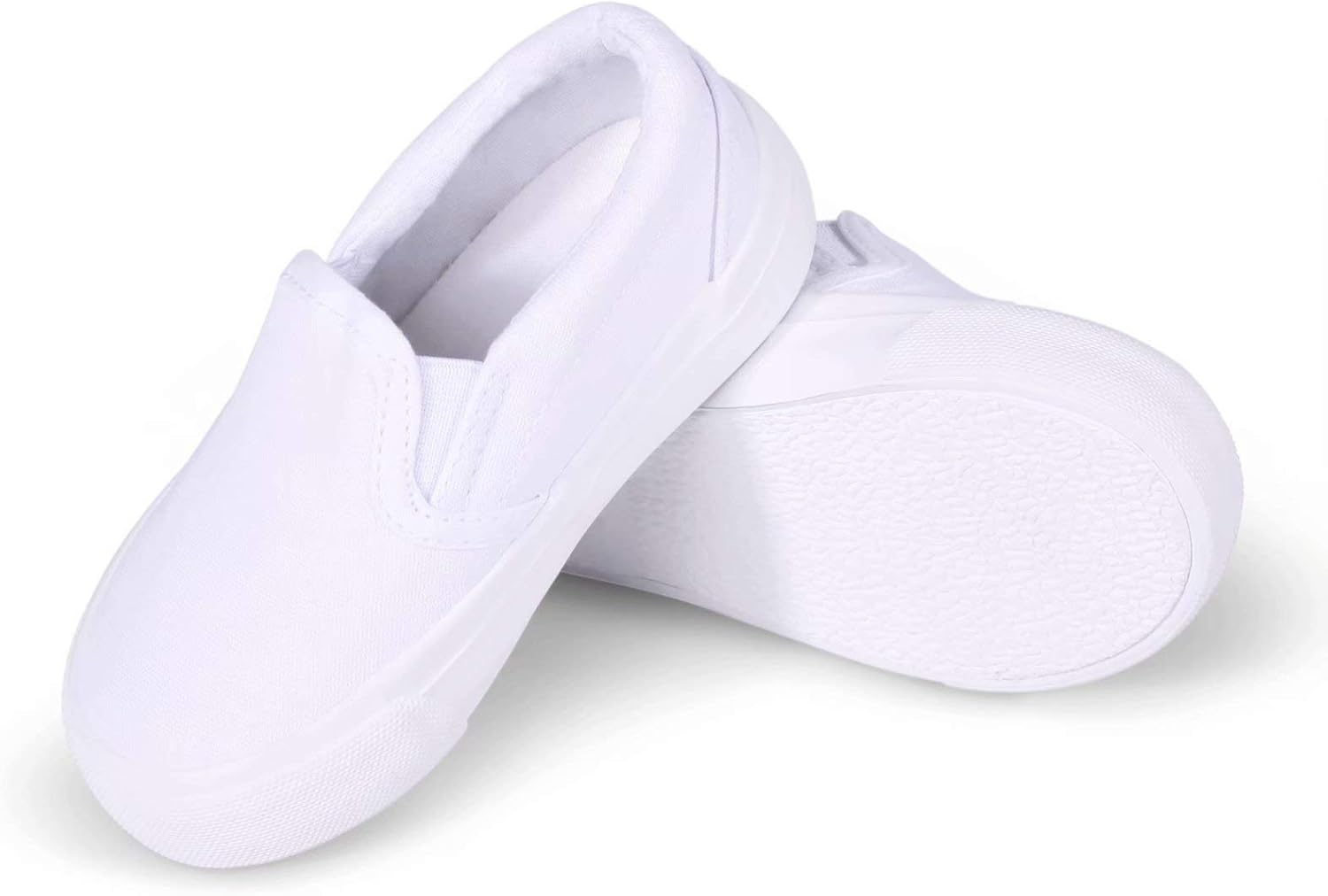 Toddlers Shoes Kids Canvas Sneakers Slip-on Causal Running Tennis Shoes for Boys Girls - Image 7