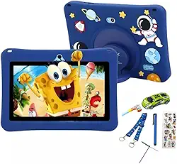 Tablet Infantil Kids Astronauta 6/128GB Com Caneta Touch e Acessorios