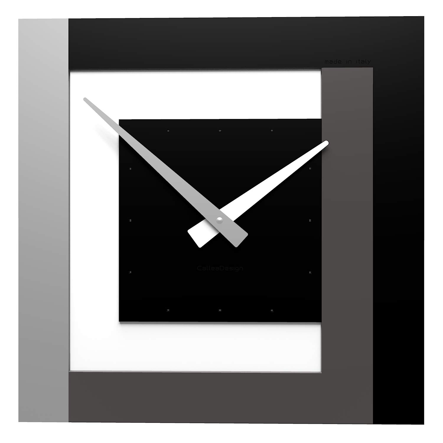 calleadesign 壁時計 Amazon.co.jp: CalleaDesign - Clock40 STRIPES (黒) : ホーム＆キッチン