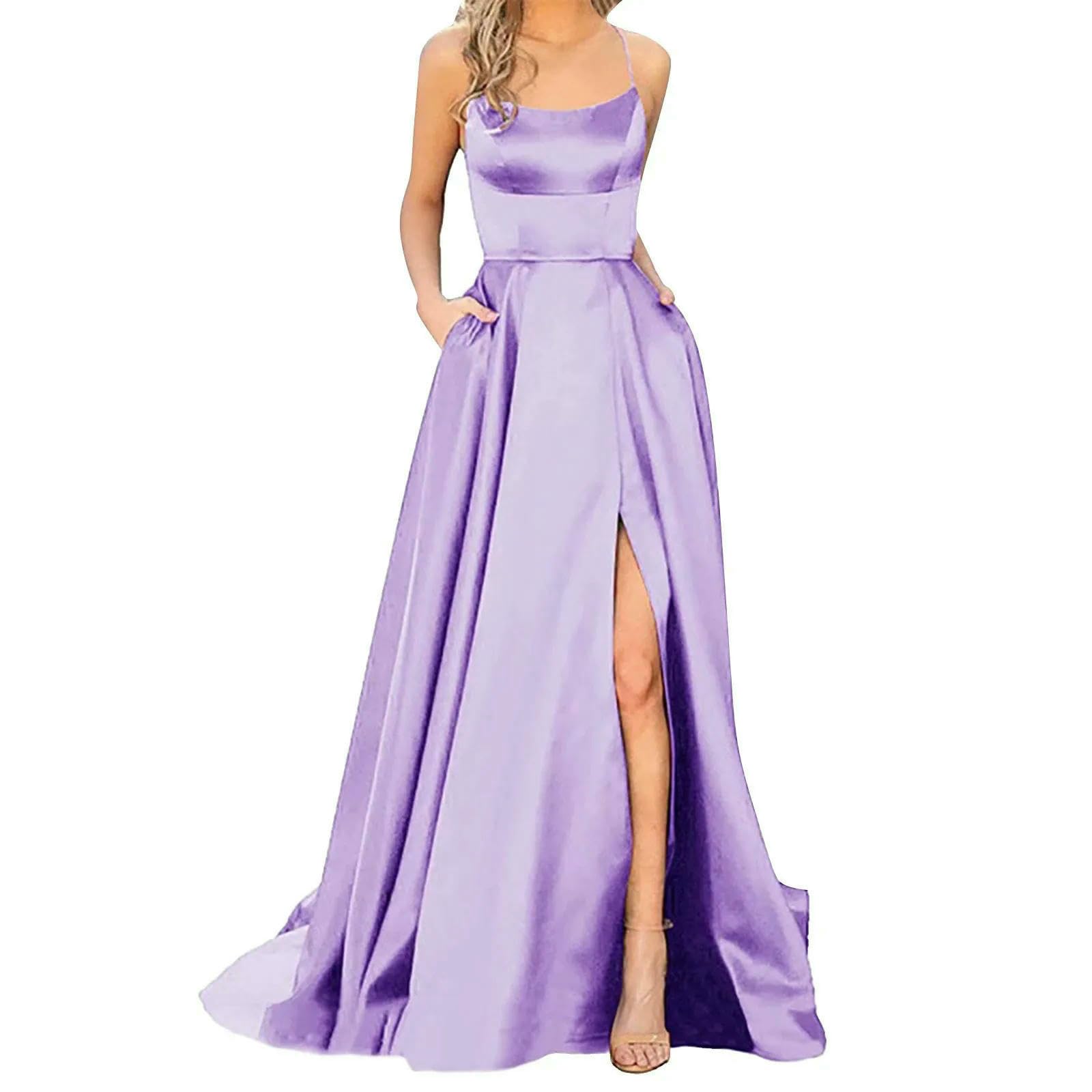 Elegancka długa sukienka na bal absolwentów dla kobiet, formalna sukienka, porwana, seksowna sukienka dla druhny, na wesele, dla gości, sukienka wieczorowa, czerwone wino, S